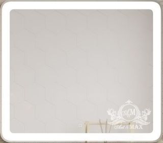 Зеркало с подсветкой Art&Max Latina 90x80см AM-Lat-900-800-DS-F